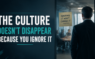 The Culture Doesn’t Disappear Because You Ignore It