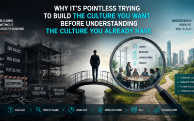 Why It’s Pointless Trying to Build the Culture You Want Before Understanding the Culture You Already Have