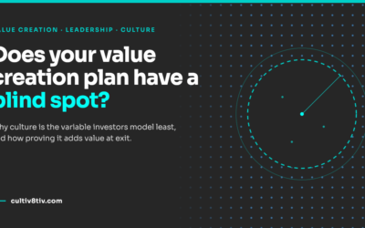 Does Your Value Creation Plan Have a Blind Spot?